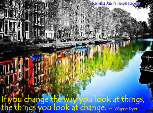 Change the way you look at things